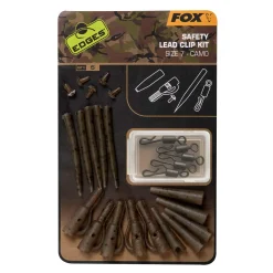 Fox Edges Camo Safety Lead Clip Kit Karpfenzubehör Set