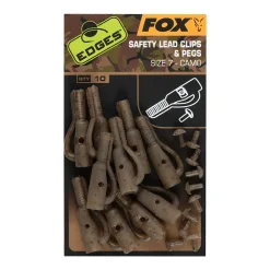 Fox Edges Camo Size 7 lead clip + pegs Karpfenzubehör