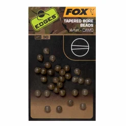 Fox Edges Camo Tapered Bore Bead 4,0mm Gummiperlen Karpfenzubehör