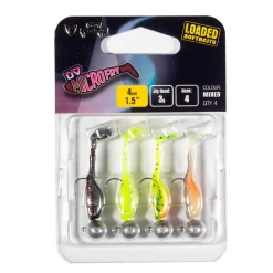 Fox Rage Micro Fry Mixed UV Loaded 4cm 3g Gummifisch-Set
