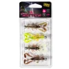 Fox Rage UV Micro Critter 5cm x 4St. Loaded 3g Gummikrebs-Set