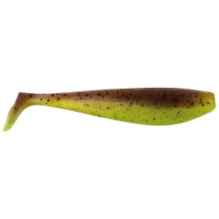 Fox Rage Zander Pro Shad 18cm Green Pumpkin UV Gummifisch