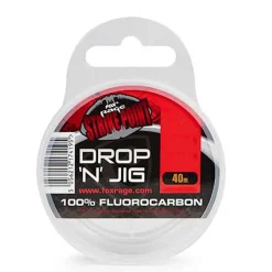 Fox Strike Point Drop N Jig Fluro 0,22mm 7.79lb Fluorocarbon-Schnur
