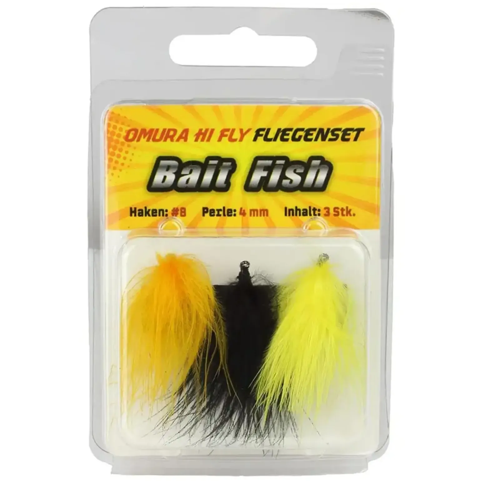 FTM Omura Hi-Fly Bait Fish #8 Fliegenset
