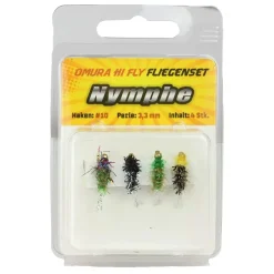 FTM Omura Hi-Fly Nymphe #10 Fliegenset