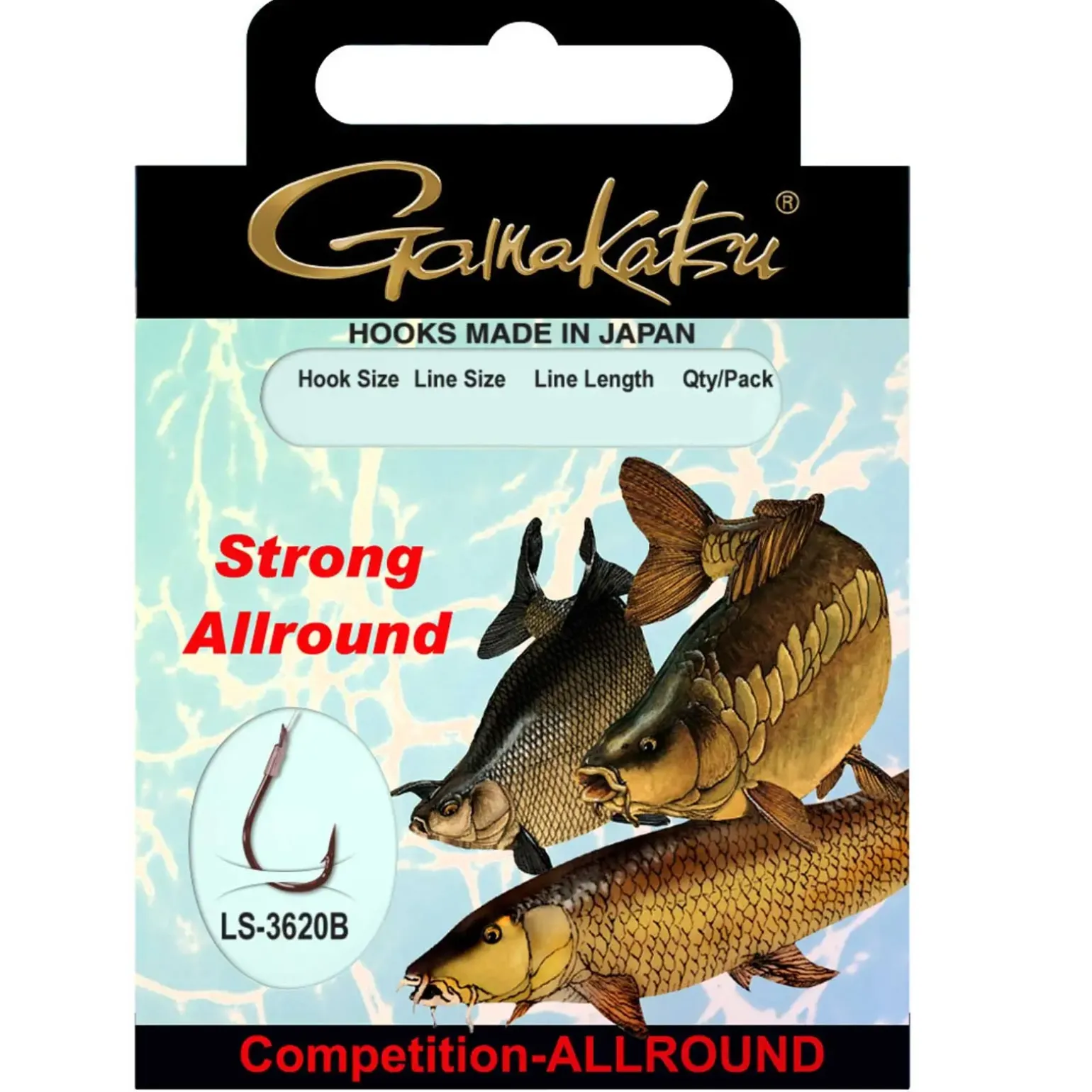 Gamakatsu BKD-Allround Strong Gr. 10 Vorfachhaken