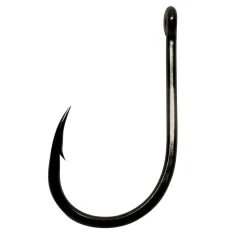 Gamakatsu LS-3313F Ring Eye Black Gr.8 Haken mit Öhr