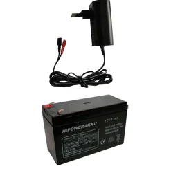 HiPower Stromversorgungspaket Set 1 Akku und Ladegerät für Echolote