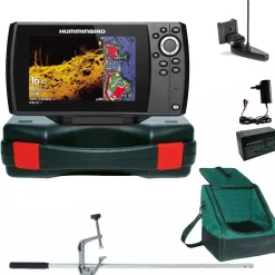 Humminbird Helix 7 Chirp GPS Mega DI G4 Down Imaging GPS Kartenplotter Echolot Portabel Master Plus - Komplett mit Geber