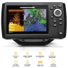 Humminbird Helix 5 Chirp GPS DI G3 Down Imaging GPS Kartenplotter Echolot - Komplett mit Geber