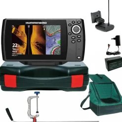 Humminbird Helix 7 Chirp GPS SI G4 Side Imaging GPS Kartenplotter Echolot Portabel Profi Plus- Komplett mit Geber