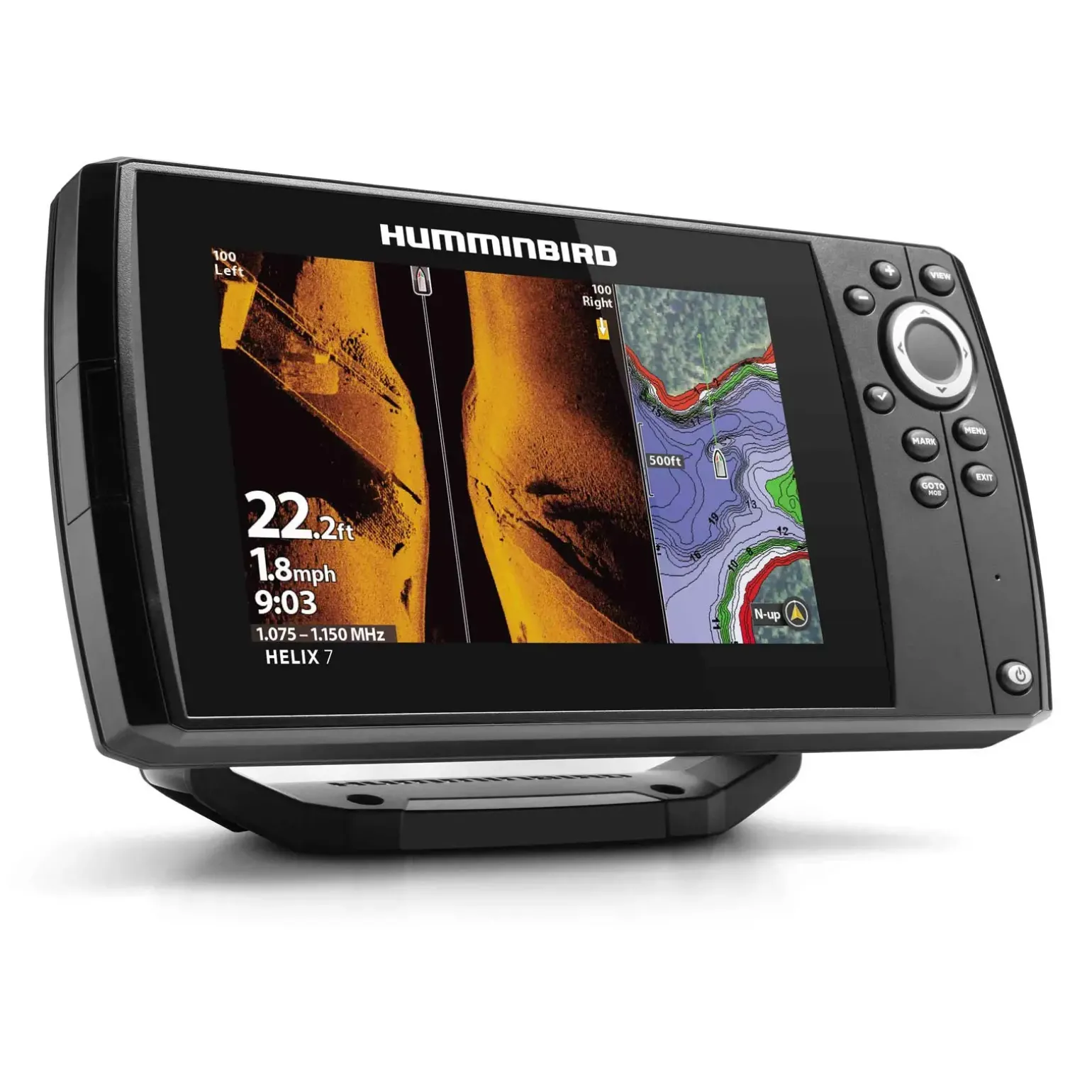 Humminbird Helix 7 Chirp GPS SI G4 Side Imaging GPS Kartenplotter Echolot - Komplett mit Geber