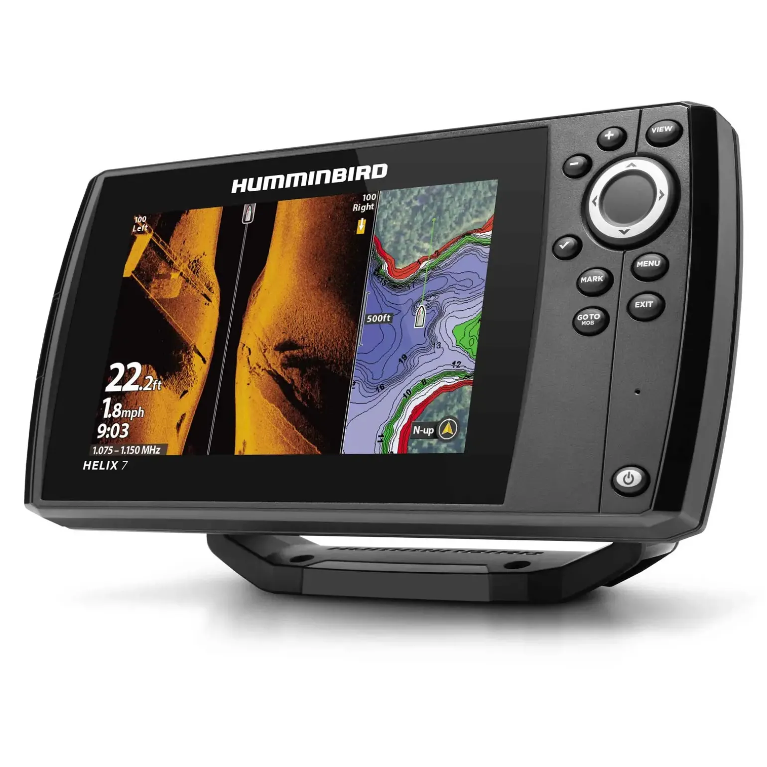 Humminbird Helix 7 Chirp GPS SI G4 Side Imaging GPS Kartenplotter Echolot - Komplett mit Geber
