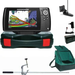 Humminbird Helix 7 Chirp GPS G4 GPS Kartenplotter Echolot Portabel Master Plus - Komplett mit Geber