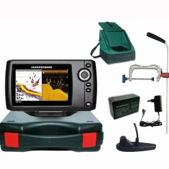 Humminbird Helix 5 DI G2 Down Imaging Echolot Portabel Profi Edition Plus – Komplettsystem