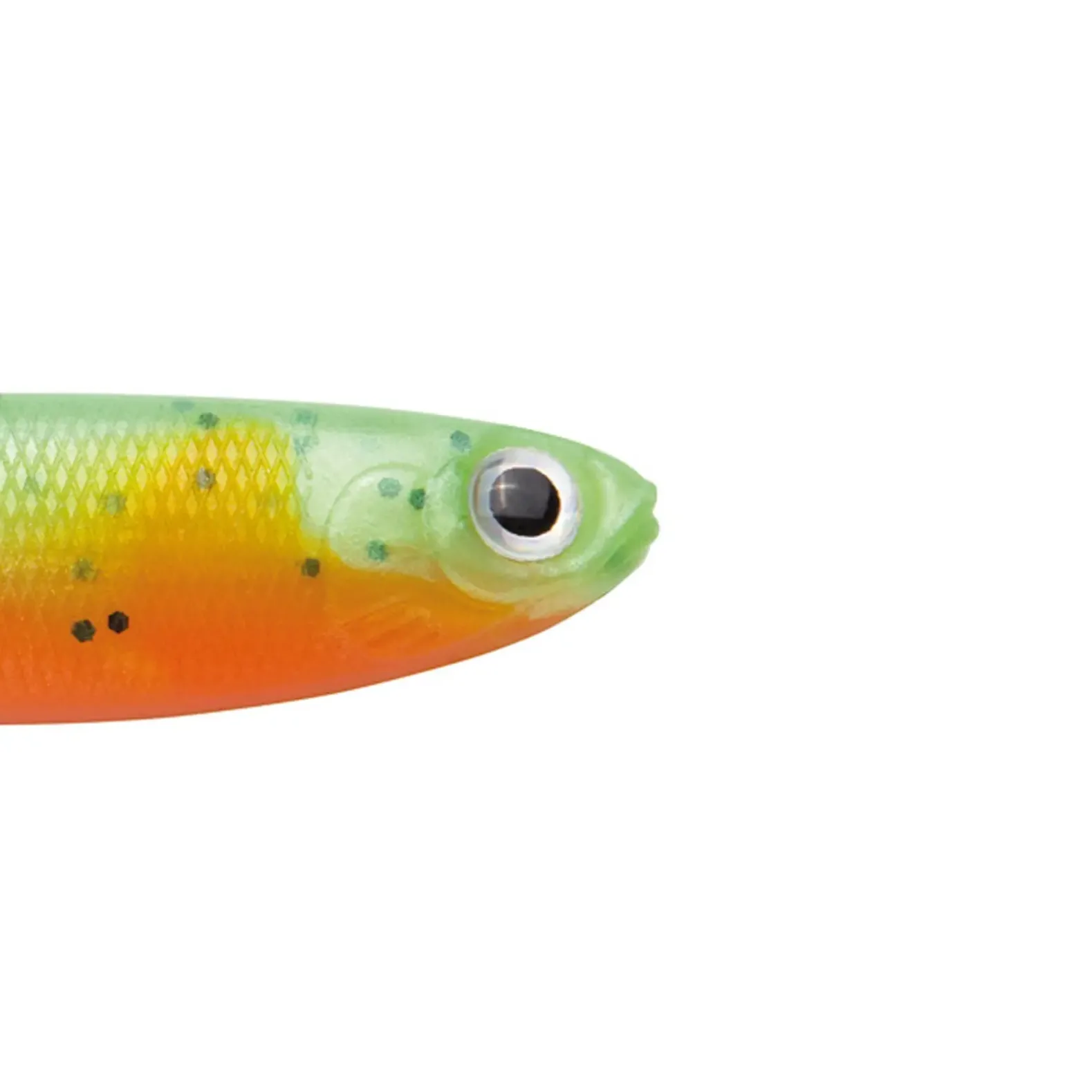 Jackson Zanderbait 14cm Orange Glitter Zanderangeln Gummifisch