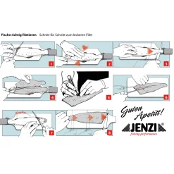 Jenzi Beschichtetes Filetiermesser 32cm