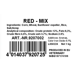 Jenzi Classic & Method Feeder Futter Feeder Red-Mix 1kg