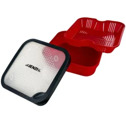 Jenzi Köderdose inkl. Ködersieb-Einsatz 1 Ltr