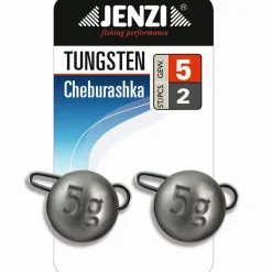Jenzi Tungsten Cheburashka Grau 2 St 5g Bleikopf-System