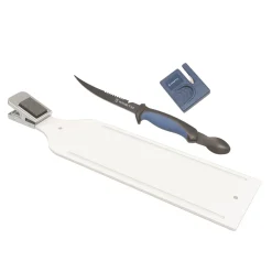 Kinetic Filetierset - Brett & Filetiermesser & Messerschärfer