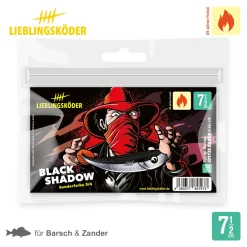 Lieblingsköder 7,5cm Black Shadow Gummifisch