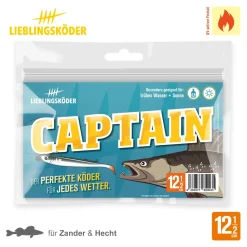 Lieblingsköder 12,5cm Captain Gummifisch