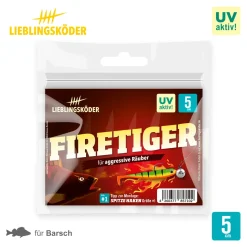 Lieblingsköder 5cm Firetiger Gummifisch