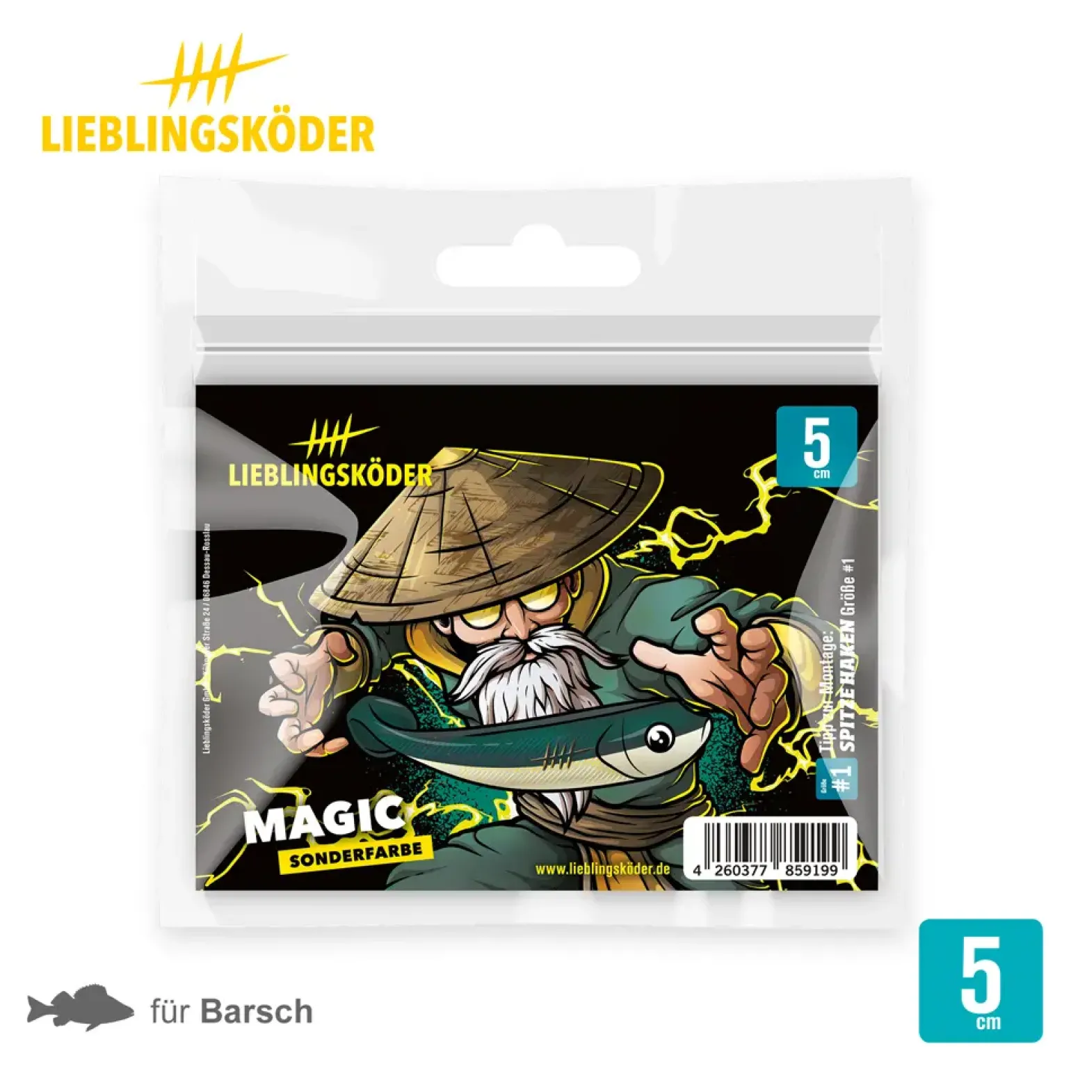 Lieblingsköder 5cm Magic Gummifisch