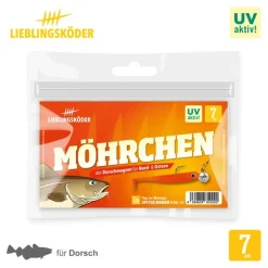 Lieblingsköder 7,0cm Möhrchen Gummifisch