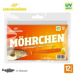 Lieblingsköder 12,5cm Möhrchen Gummifisch