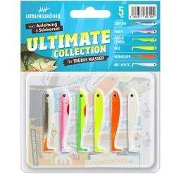 Lieblingsköder 5cm Ultimate Collection trübes Wasser Gummifisch