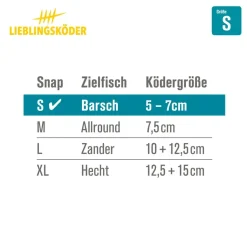 Lieblingsköder Power Snaps S Wirbel