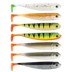 Lieblingsköder Sonderfarben Mixpaket 10cm Firetail Edition Gummifisch Set