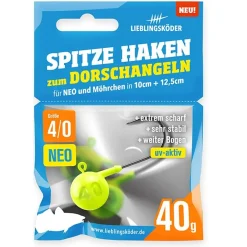Lieblingsköder Spitze Haken NEO 4/0 40g Jigheads