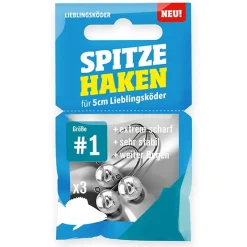 Lieblingsköder Spitze Haken #1 3g Jigheads