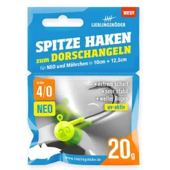 Lieblingsköder Spitze Haken NEO 4/0 20g Jigheads