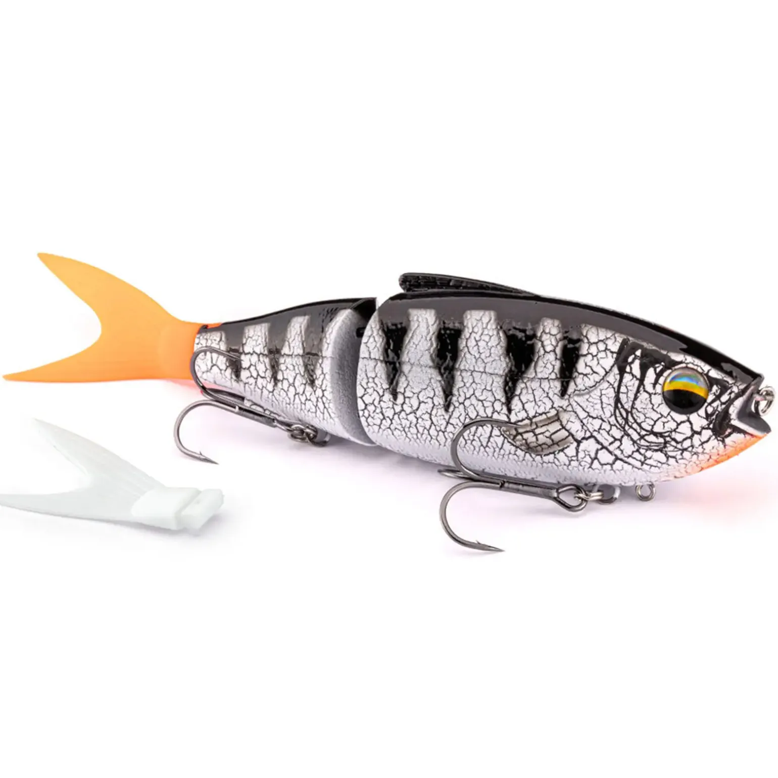 LMAB KØFI Real Vibe 180 White Tiger Swimbait