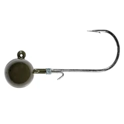 LMAB Tungsten Round Jig Gr. 4/0 Green Pumpkin 10,6g Jighaken