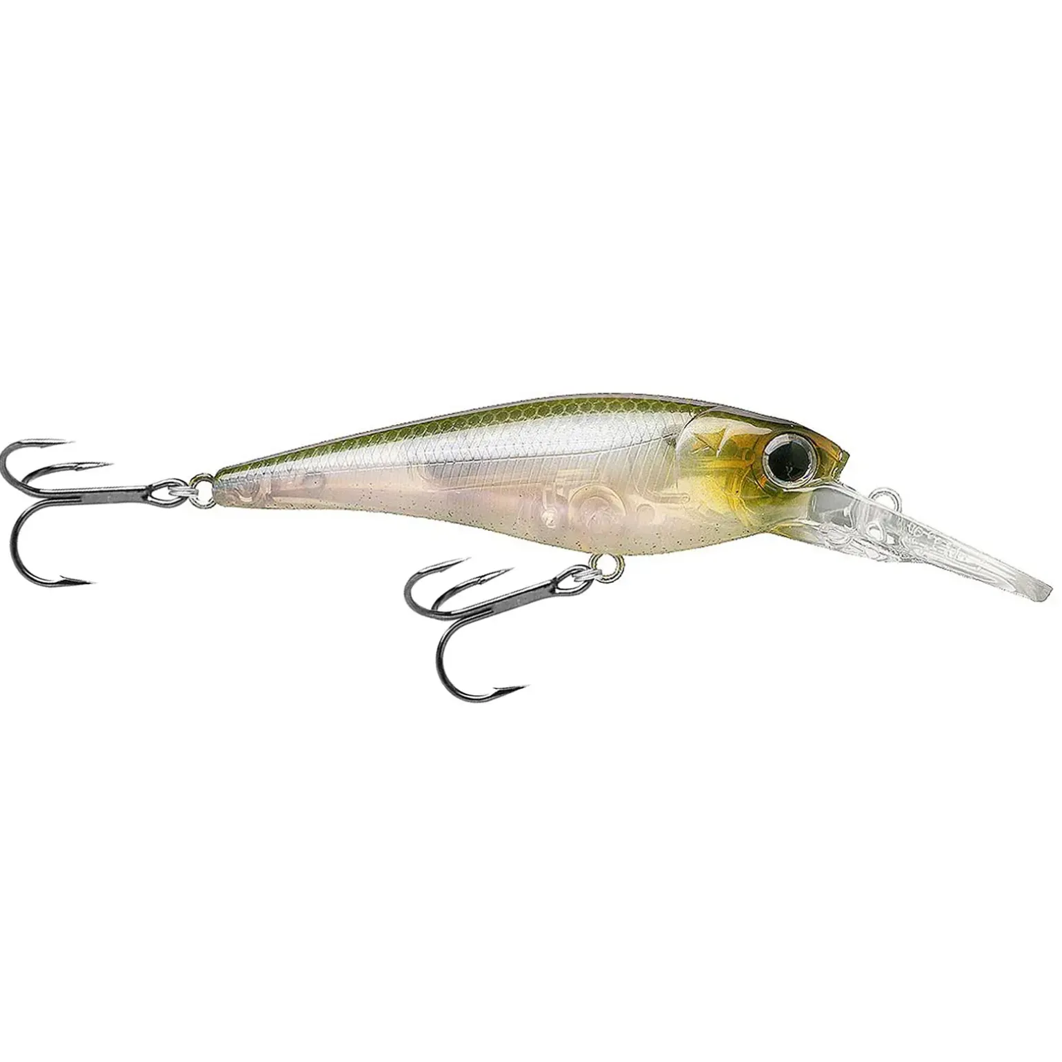 Lucky Craft Bevy Shad 75SP Ghost Minnow Wobbler