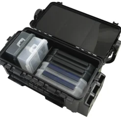 Meiho Multifunktionsbox schwarz Angelkoffer VS-7070