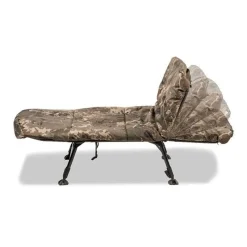 Nash Indulgence 4 Leg Junior Sleep System Camo Kinder-Angelliege