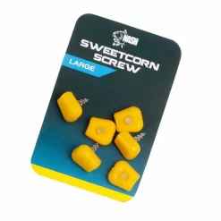 Nash Sweetcorn Screw Large Karpfenangeln Zubehör
