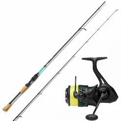 Premium Barsch-Set mit Savage Gear Rolle & FKT-Rute