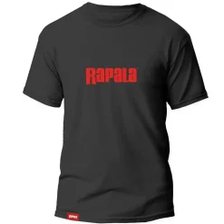 Rapala Black Red Logo T-Shirt M