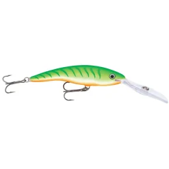 Rapala Deep Tail Dancer 9cm 13g GTU Green Tiger UV Wobbler