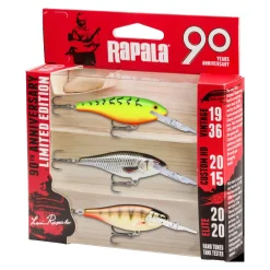 Rapala Kit R90 Shad Rap Mid Bright Wobblerset