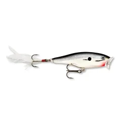 Rapala Skitter Pop 7cm Chrome Oberflächenköder Popper