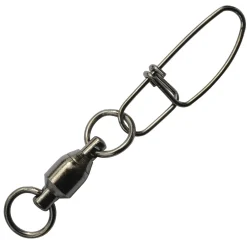 Rhino Black Cat Godzilla Svivel #3/0 60kg, 5St Snap und Wirbel