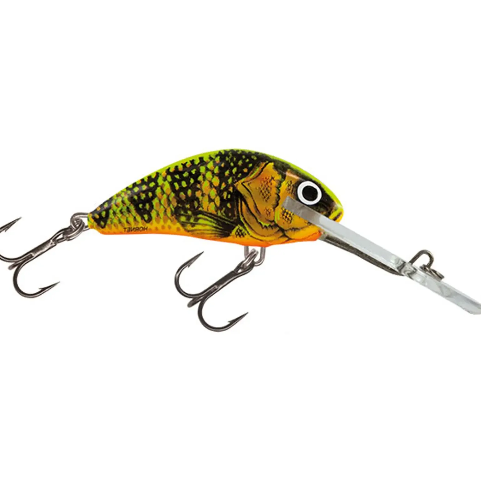 Salmo Hornet Floating 4cm Gold Fluo Perch Wobbler